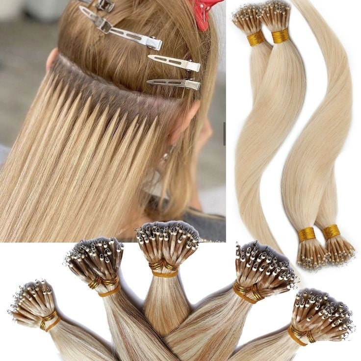 001 Nano hair human extensions