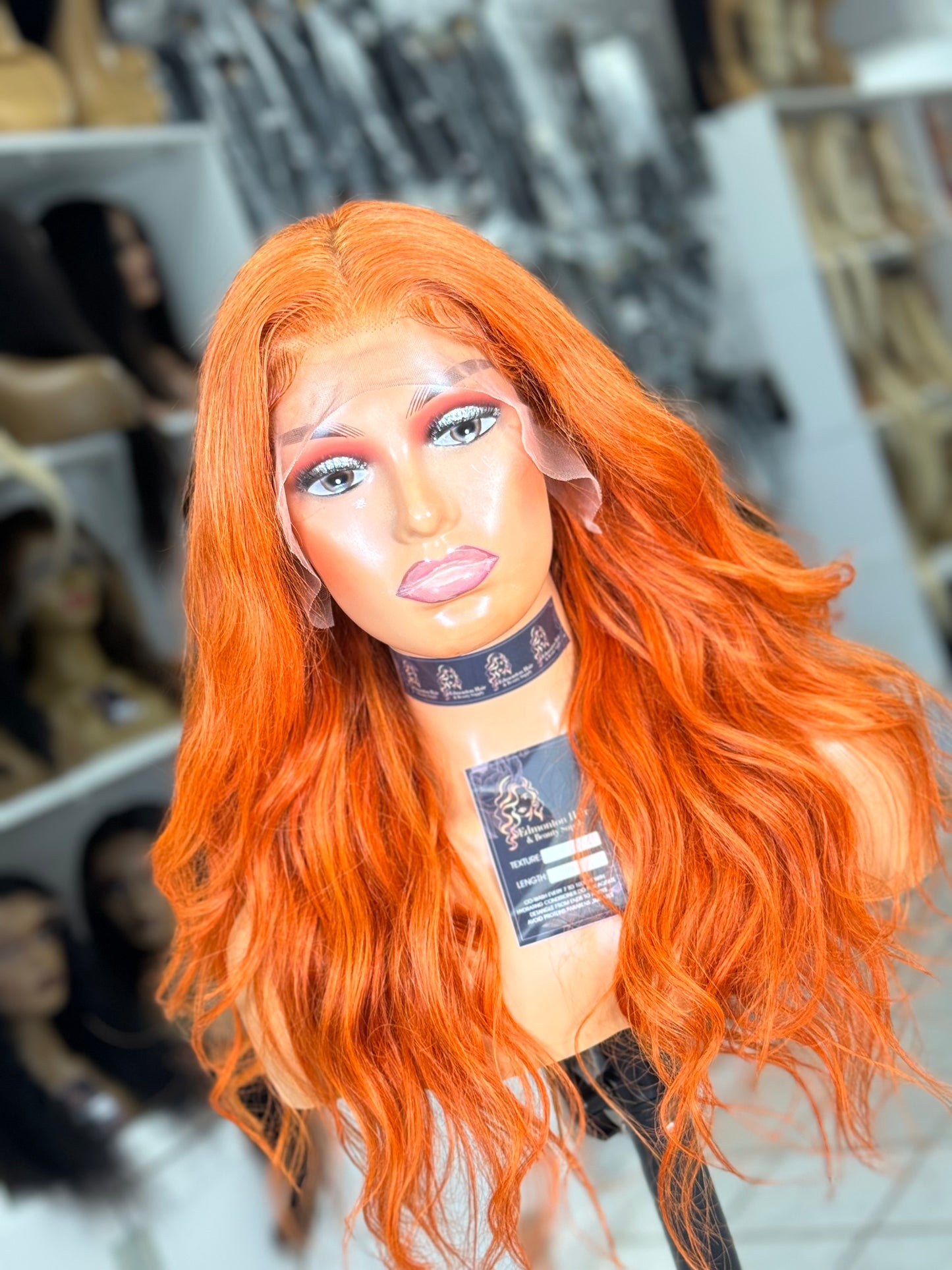 22” 13 by 4 coloured wigs