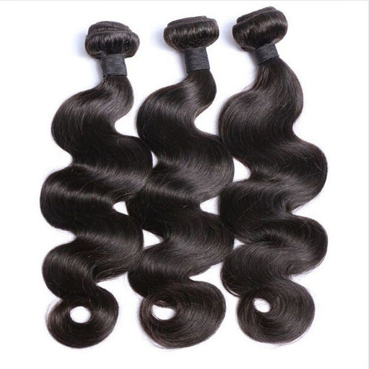 004 Raw human hair wefts