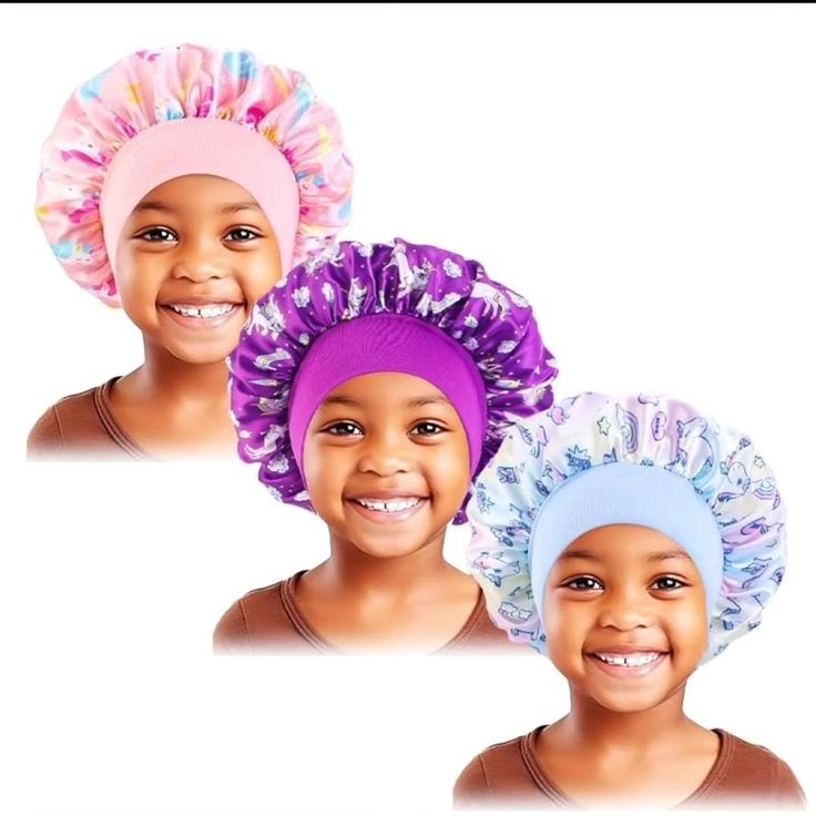 Kids Silky Bonnet
