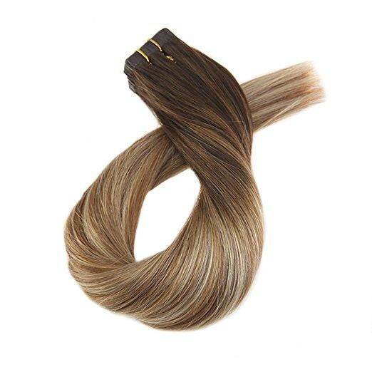 002 Human hair tape-ins