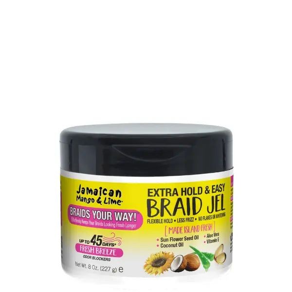 Jamaican M&L braid gel