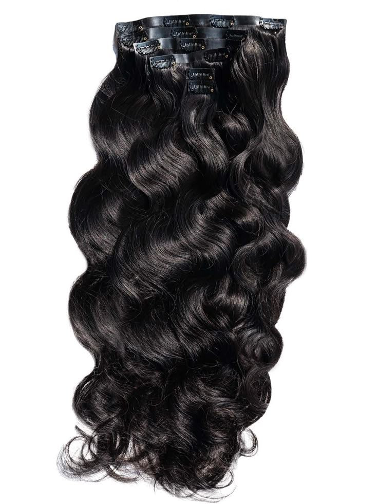 003 Human hair clip-ins