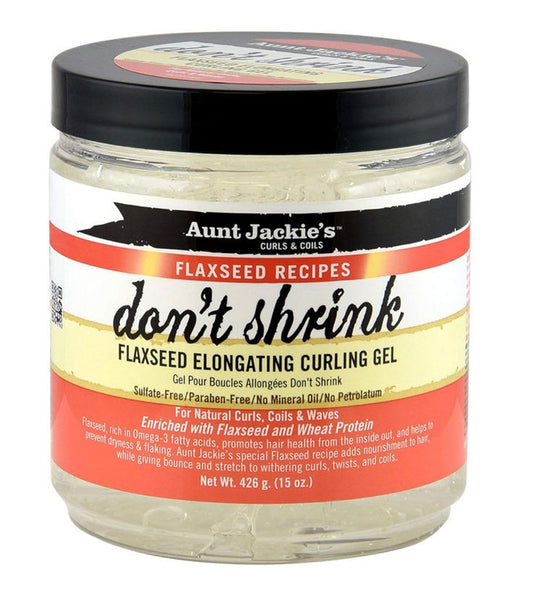 Aunt Jackie’s don’t shrink curling gel
