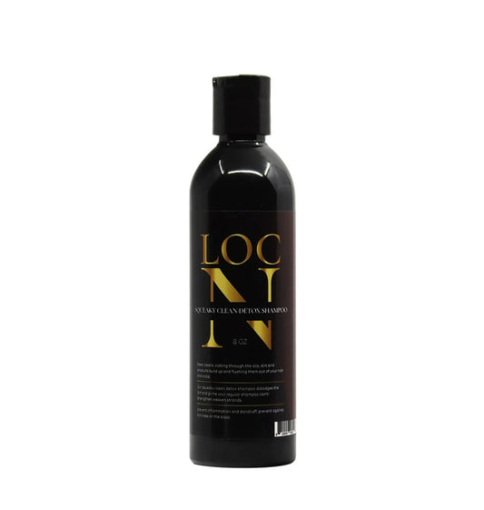 Loc N squeaky clean detox shampoo