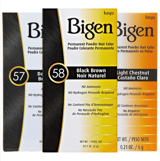 Bigen Permanent powder hair colour