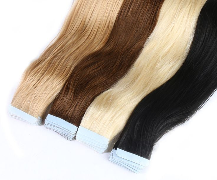 002 Human hair tape-ins